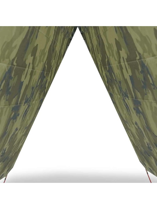Camping tarp camouflage 406x306 cm vedenpitävä