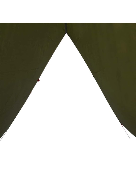 Camping tarp oliivinvihreä 506x306 cm vedenpitävä