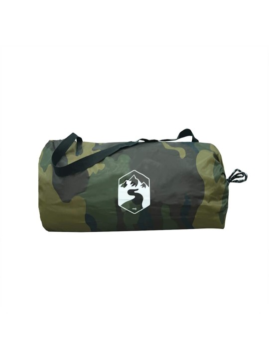 Camping press camouflage 451x420 cm vedenpitävä