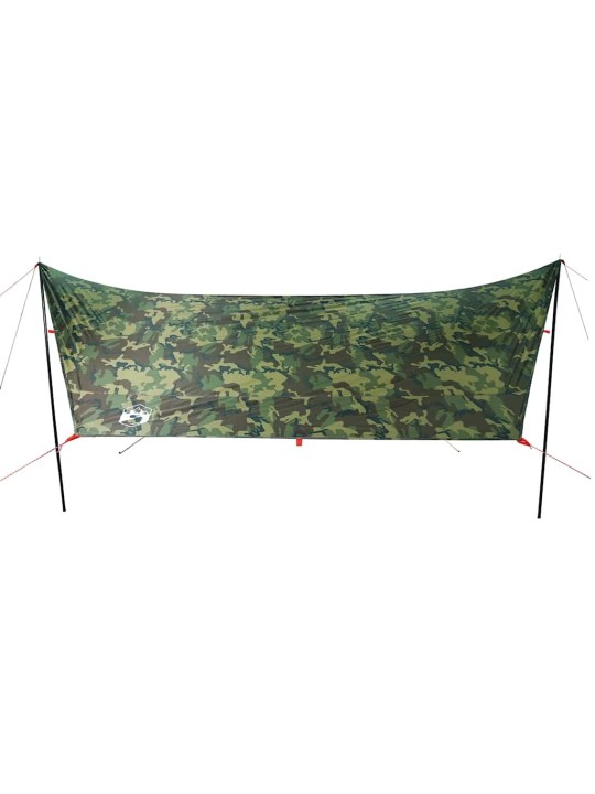 Retkipressu camouflage 462x306x211 cm vedenpitävä