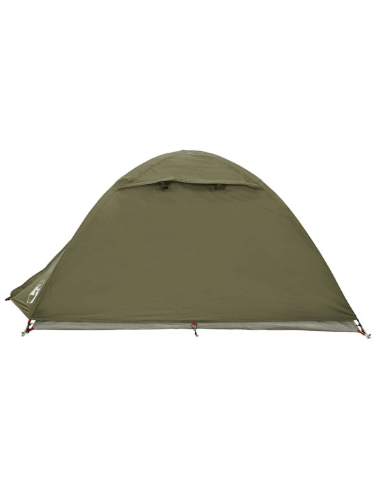 Camping teltta dome 2-hengen oliivinvihreä vedenpitävä