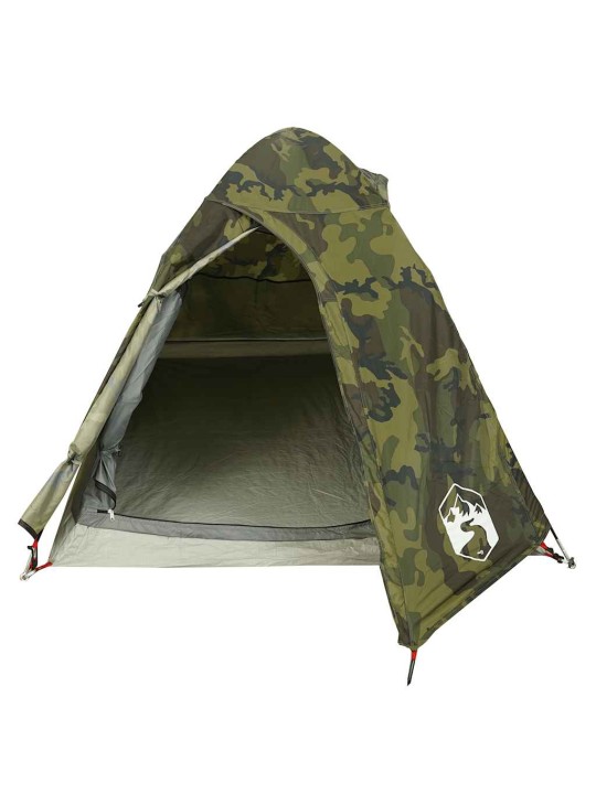 Retkiteltta kupoli 2 henkilölle camouflage vedenpitävä