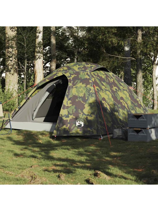 Camping teltta dome 3-hengen naamiointi vedenpitävä