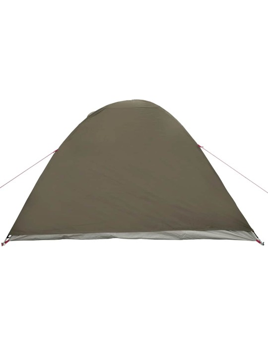 Camping teltta dome 4-hengen ruskea vedenpitävä