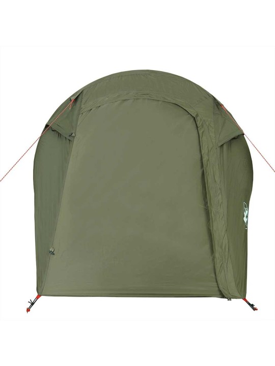 Camping teltta tunneli 3-hengen oliivinvihreä vedenpitävä