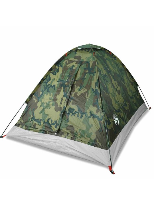 Camping teltta dome 4-hengen naamiointi vedenpitävä