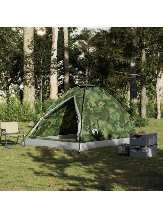 Camping teltta dome 4-hengen naamiointi vedenpitävä