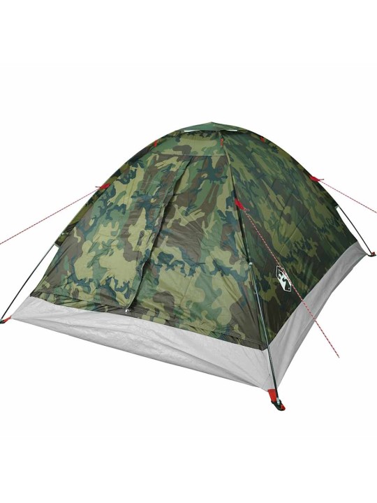 Camping teltta dome 4-hengen naamiointi vedenpitävä