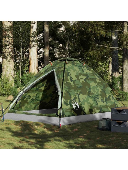 Camping teltta dome 4-hengen naamiointi vedenpitävä