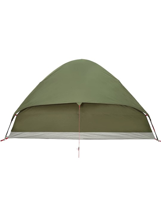 Camping teltta dome 4-hengen oliivinvihreä vedenpitävä