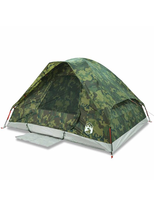 Camping teltta dome 4-hengen naamiointi vedenpitävä