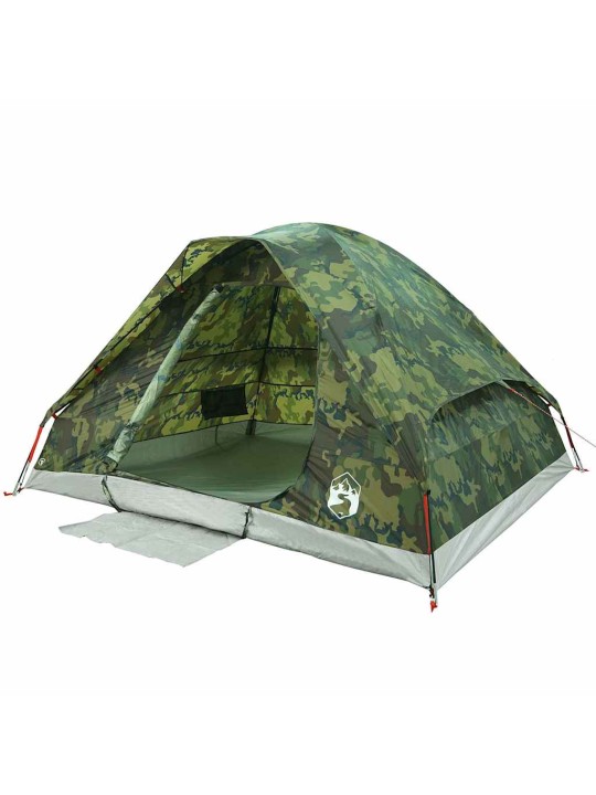 Camping teltta dome 4-hengen naamiointi vedenpitävä