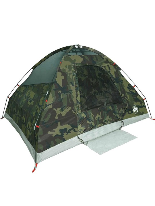 Camping teltta dome 4-hengen naamiointi vedenpitävä