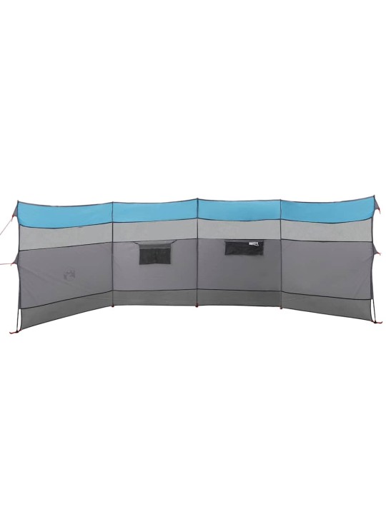 Camping Tuulensuoja Sininen 510x153 cm Vedenpitävä