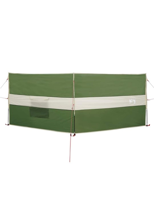 Camping Windbreak Green 344x120 cm Vedenpitävä