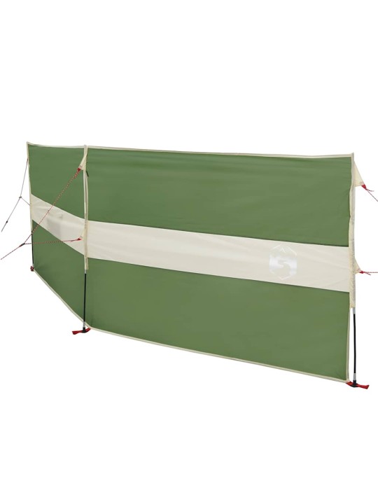 Camping Windbreak Green 344x120 cm Vedenpitävä