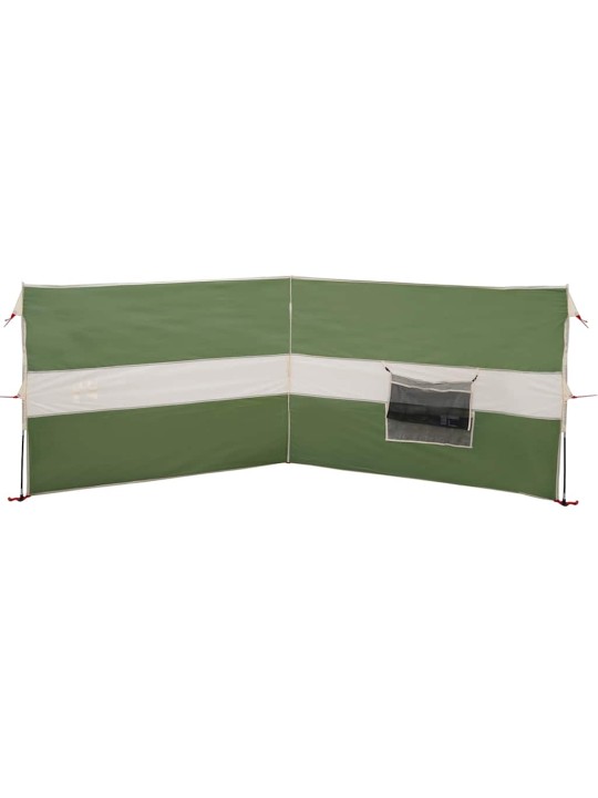 Camping Windbreak Green 344x120 cm Vedenpitävä