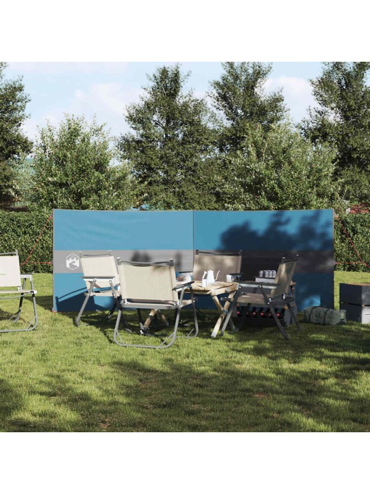 Camping Tuulensuoja Sininen 344x120 cm Vedenpitävä