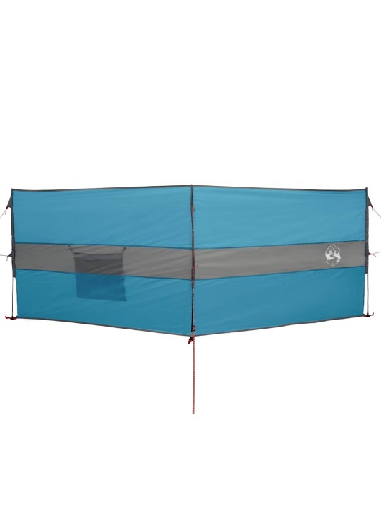 Camping Tuulensuoja Sininen 344x120 cm Vedenpitävä