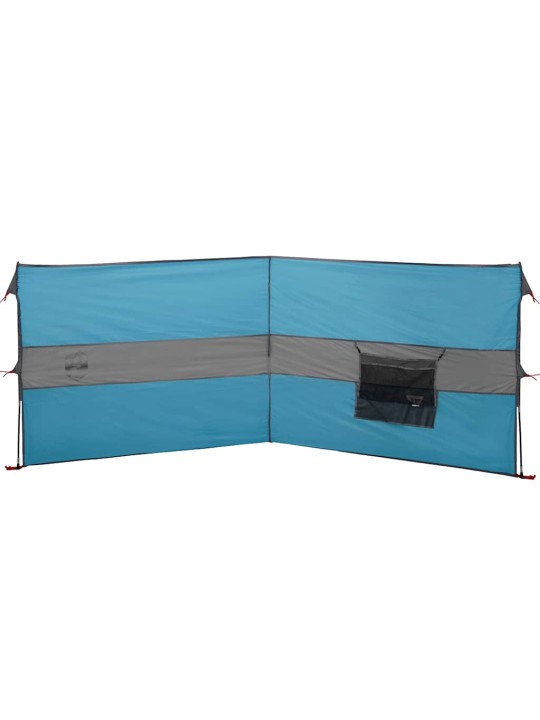 Camping Tuulensuoja Sininen 344x120 cm Vedenpitävä