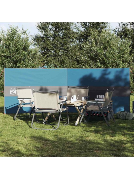 Camping Tuulensuoja Sininen 344x120 cm Vedenpitävä