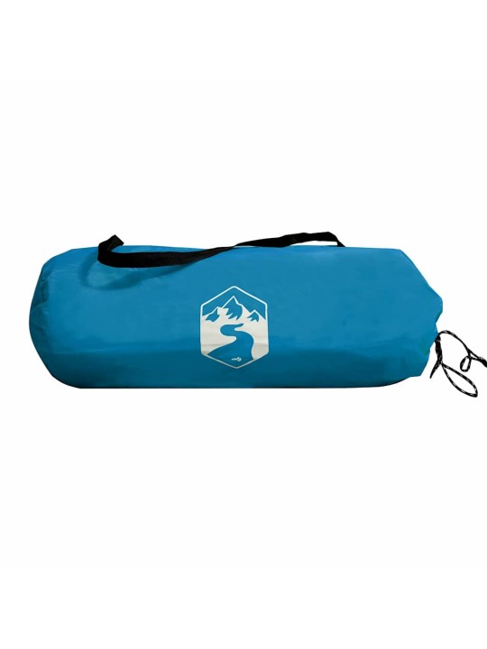 Camping Tuulensuoja Sininen 490x123 cm Vedenpitävä