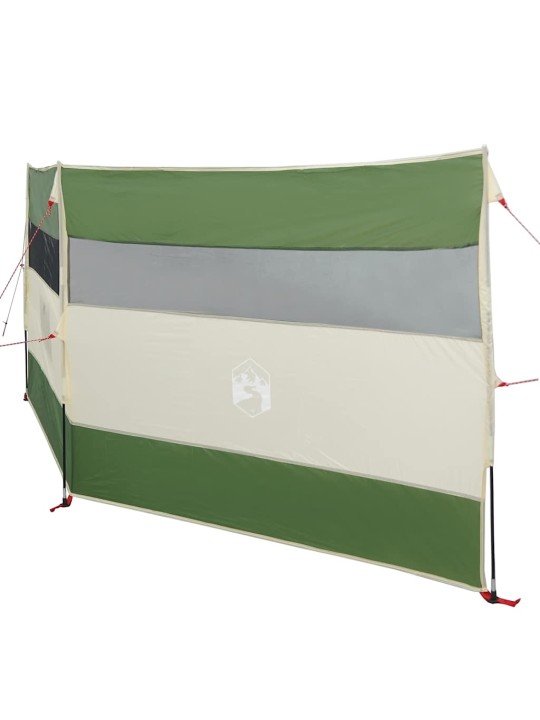 Camping Windbreak Green 340x130 cm Vedenpitävä