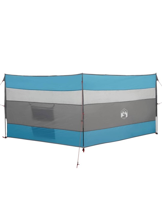 Camping Tuulensuoja Sininen 340x130 cm Vedenpitävä