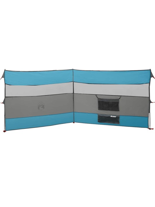 Camping Tuulensuoja Sininen 340x130 cm Vedenpitävä