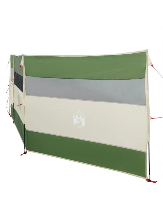 Camping Windbreak Green 508x130 cm Vedenpitävä