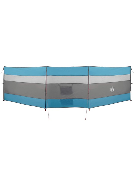 Camping Tuulensuoja Sininen 508x130 cm Vedenpitävä