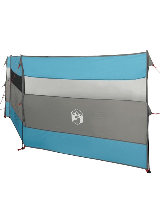 Camping Tuulensuoja Sininen 508x130 cm Vedenpitävä