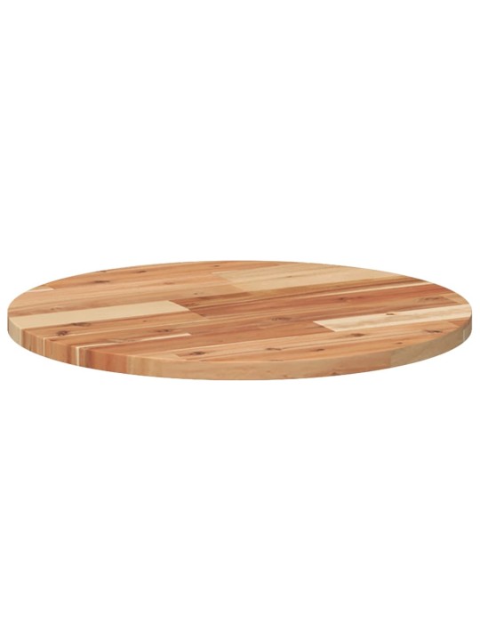 Pöytälevy pyöreä ø50x2 cm täysi akasiapuu