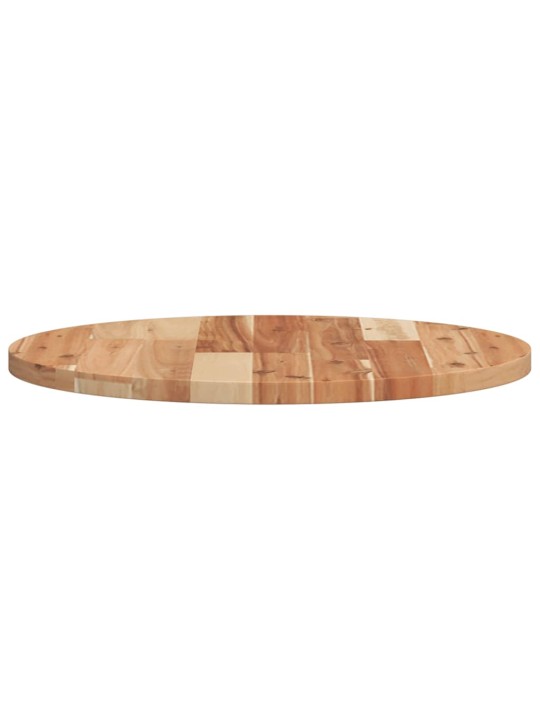 Pöytälevy pyöreä ø50x2 cm täysi akasiapuu