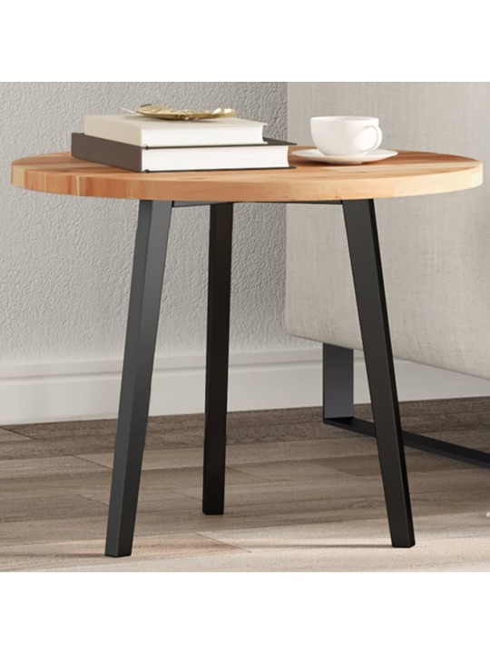 Pöytälevy pyöreä ø50x2 cm täysi akasiapuu