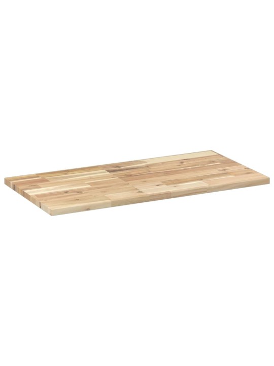 Pöytälevy 80x40x2 cm suorakaide täysi akasiapuu