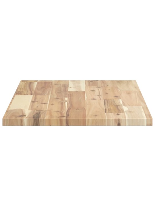 Pöytälevy 80x40x2 cm suorakaide täysi akasiapuu
