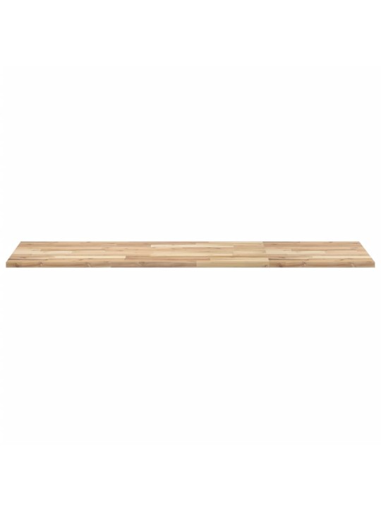 Pöytälevy suorakaide 120x50x2 cm täysi akasiapuu
