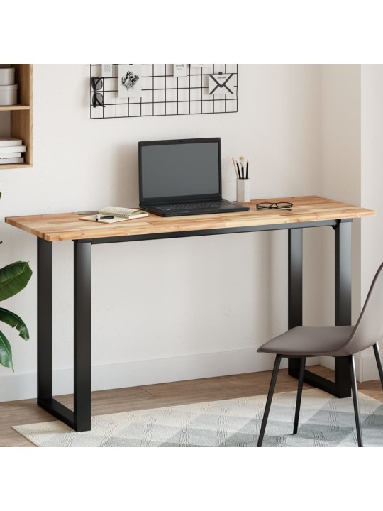 Pöytälevy suorakaide 120x50x2 cm täysi akasiapuu