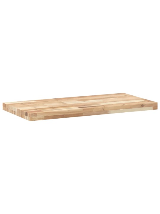 Pöytälevy 80x40x4 cm suorakaide täysi akasiapuu