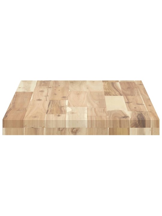 Pöytälevy 80x40x4 cm suorakaide täysi akasiapuu
