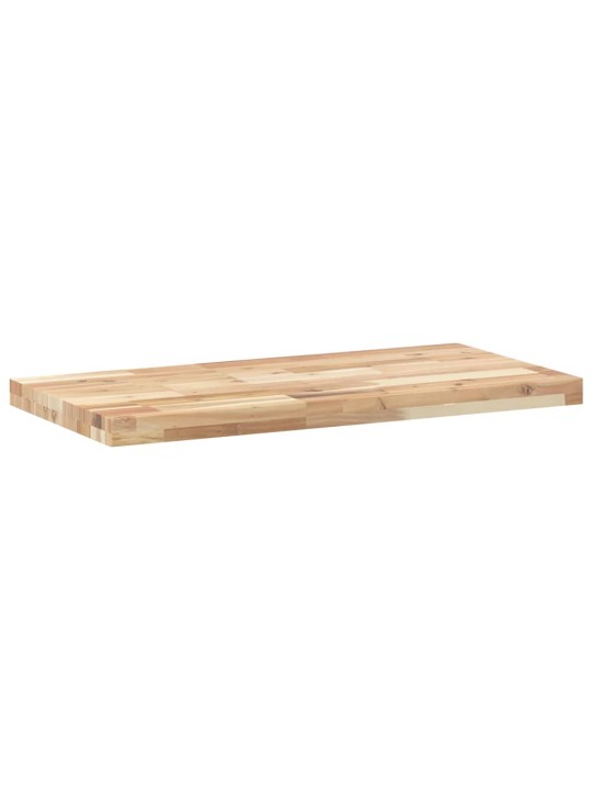 Pöytälevy 80x40x4 cm suorakaide täysi akasiapuu