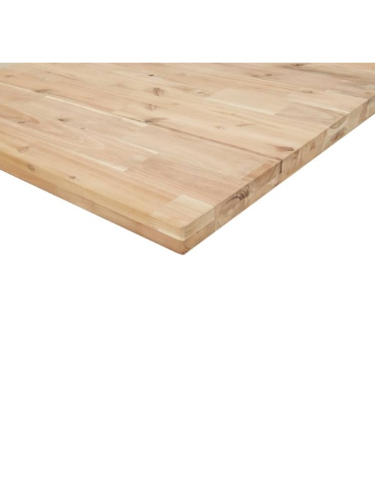 Pöytälevy 80x40x4 cm suorakaide täysi akasiapuu