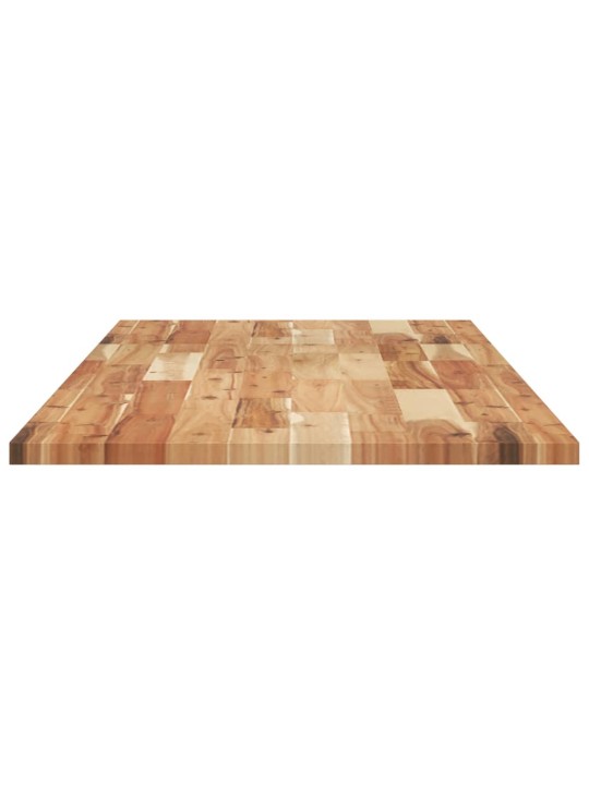 Pöytälevy suorakaide 120x50x2 cm täysi akasiapuu
