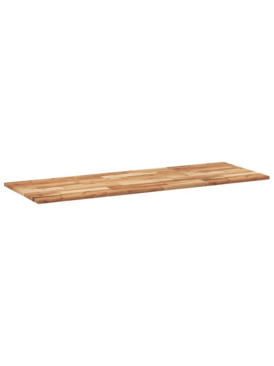 Pöytälevy suorakaide 120x50x2 cm täysi akasiapuu