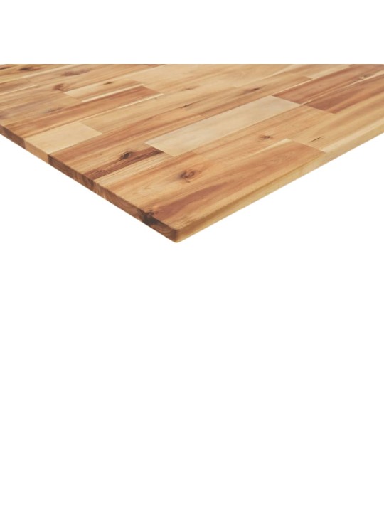 Pöytälevy suorakaide 120x50x2 cm täysi akasiapuu