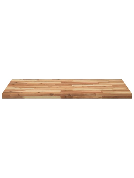 Pöytälevy suorakaide 80x70x4 cm täysi akasiapuu