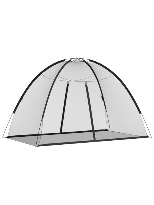Hyttysverkko Mongolia ovilla 220 verkko Musta 200x120x130 cm