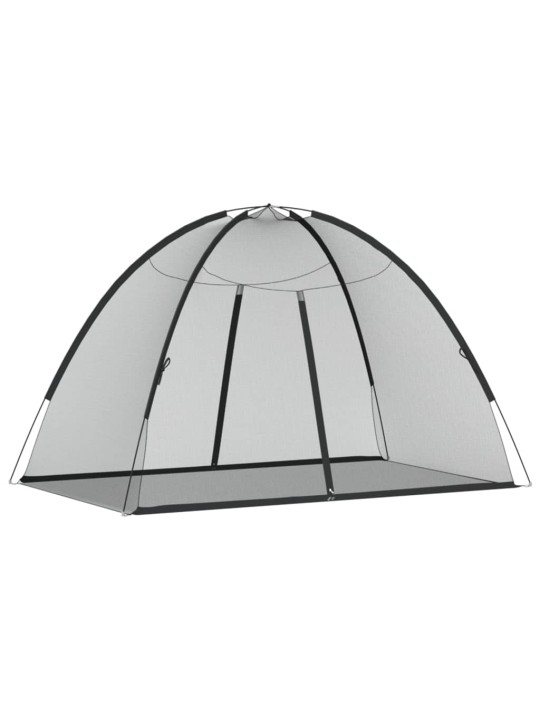 Hyttysverkko Mongolia ovilla 220 verkko Musta 200x120x130 cm