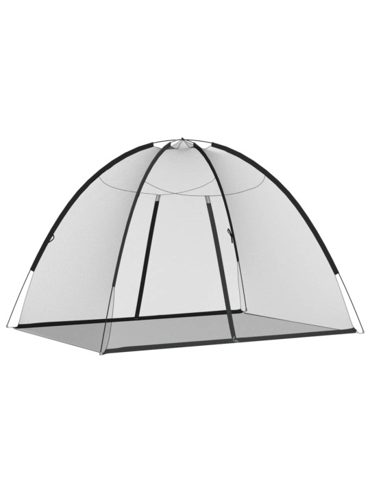 Hyttysverkko Mongolia ovilla 220 verkko Musta 200x150x140 cm